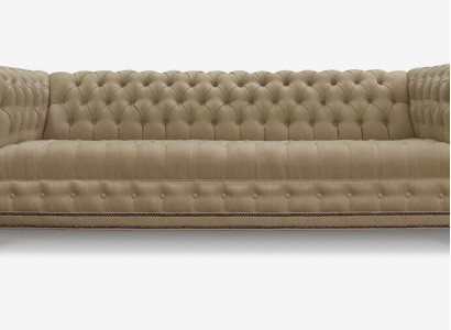 Sofa Chesterfield Couch Polster XXL Big Garnitur Textil 4+2 designer Couchen 